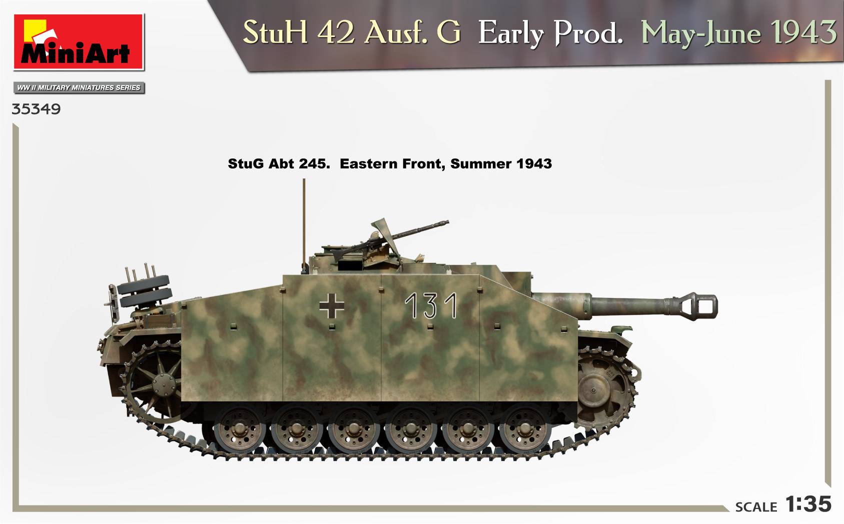 StuH 42 Ausf. G Early Prod May-June 1943 – Image 9