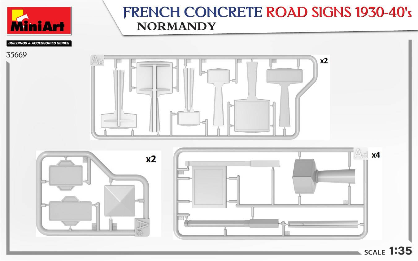 FRENCH CONCRETE ROAD SIGNS 1930-40’S NORMANDY – Image 4