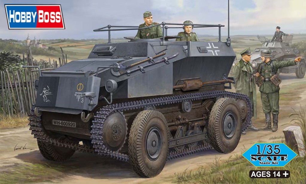 German Sd.Kfz.254 Tracked Armoured Scout Car