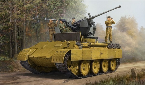 German Panther ausf.D Flak Bergepanther
