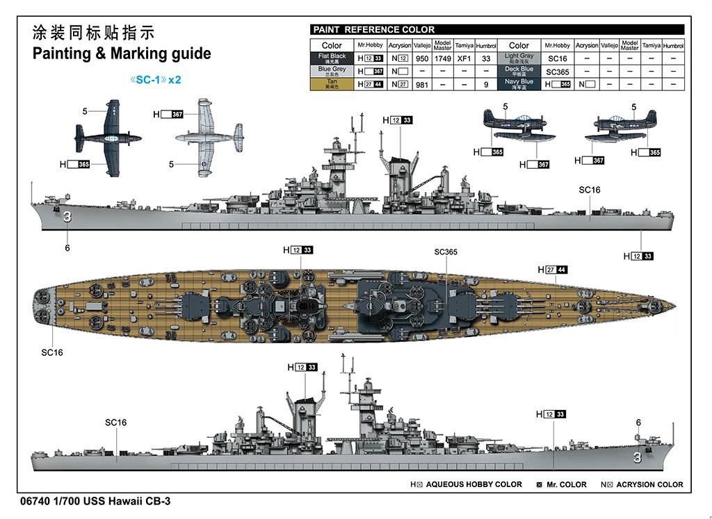 USS Hawaii CB-3 – Image 4