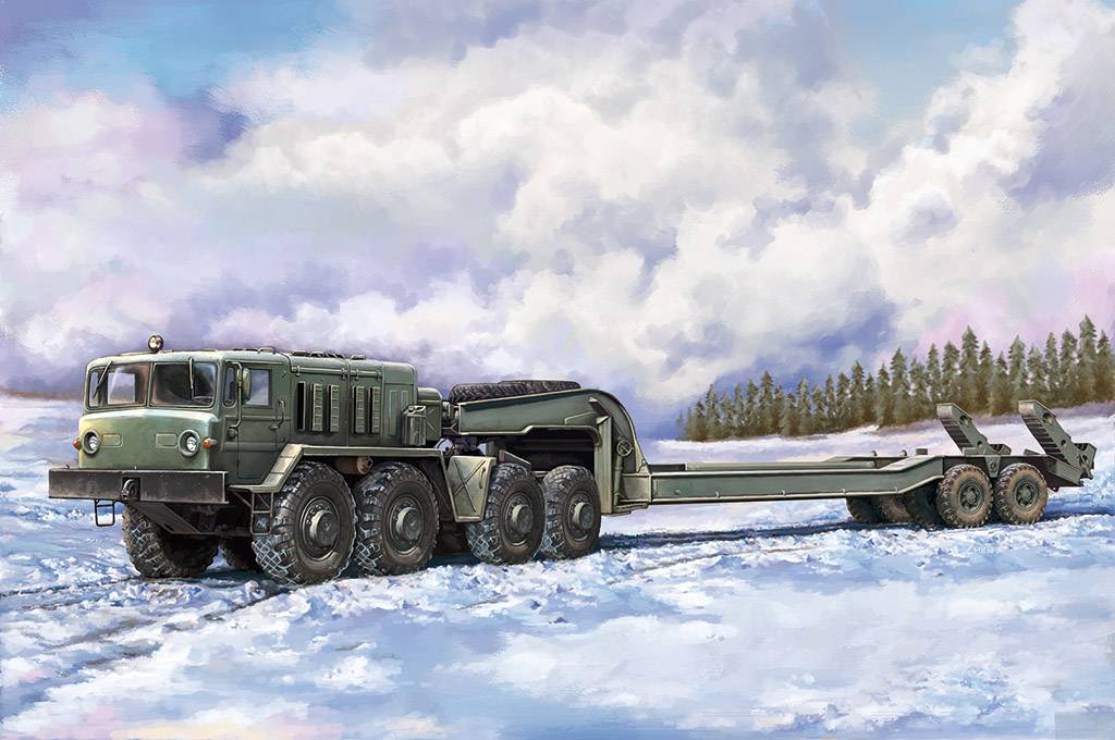 MAZ-537G intermediate type with MAZ/ChMZAP 5247G semi-trailer – Image 2