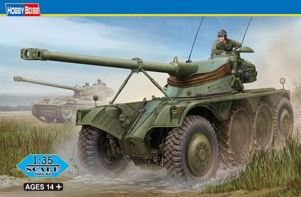 French EBR-10 Wheeled Reconnaissance Vehicle. – Image 2