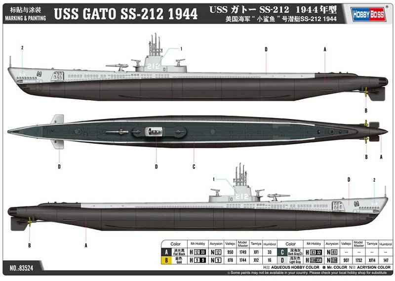 USS GATO SS-212 1944 – Image 5