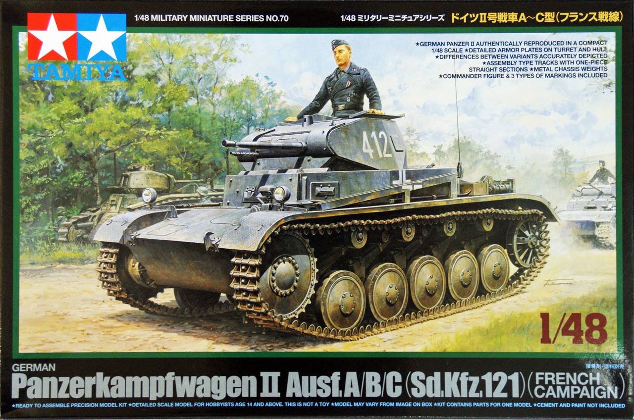 German Panzerkampfwagen II Ausf. A/B/C (Sd.Kfz. 121) (French Campaign)