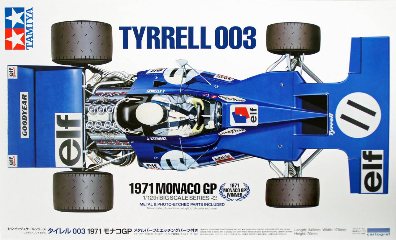 Tyrrell 003 1971 Monaco Grand Prix