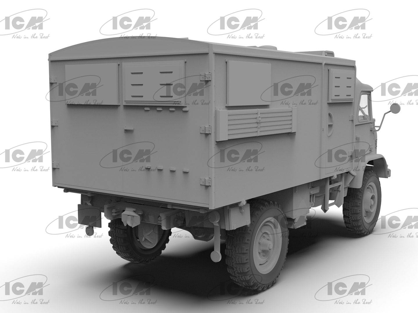 Unimog 404 S “Koffer” German military truck – Image 3