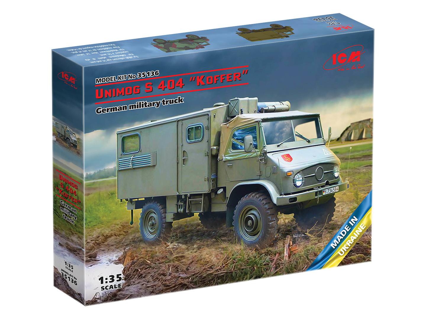Unimog 404 S “Koffer” German military truck – Image 6