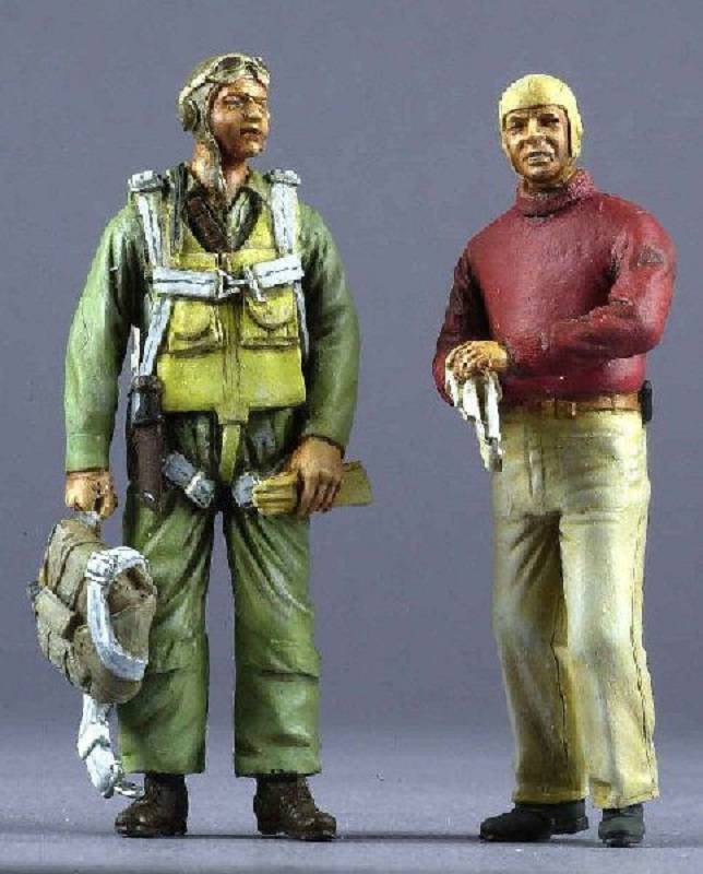 US Pilote Navy Corsairs & Ordnanceman - Pacifique 1944