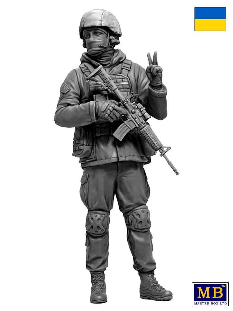 Russian-Ukrainian War series Kit No. 1 Ukrainian soldier, Defence of Kyiv, March 2022 – Image 6
