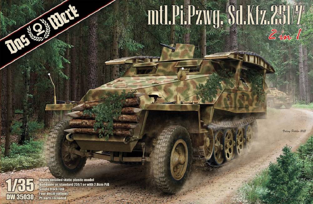 Mtl. Pi. Pzwg. Sd.Kfz. 251/7 Ausf. D (2 in 1)