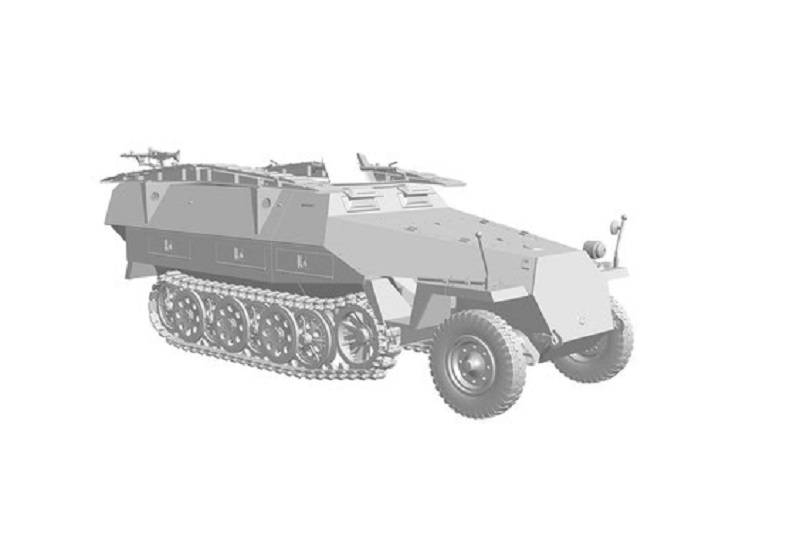 Mtl. Pi. Pzwg. Sd.Kfz. 251/7 Ausf. D (2 in 1) – Image 5