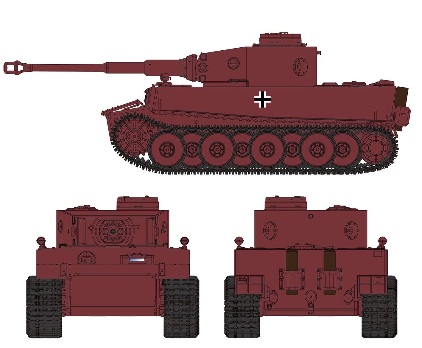 VK45.01(H) (Fgsl.Nr.V1) Tiger Experimental Series – Image 2