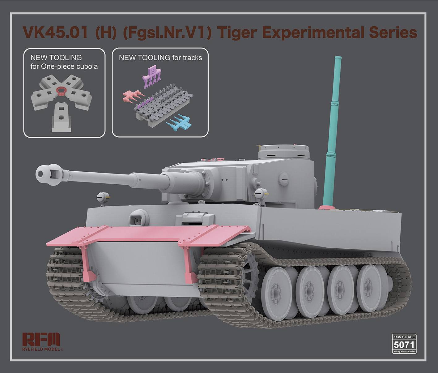 VK45.01(H) (Fgsl.Nr.V1) Tiger Experimental Series – Image 3