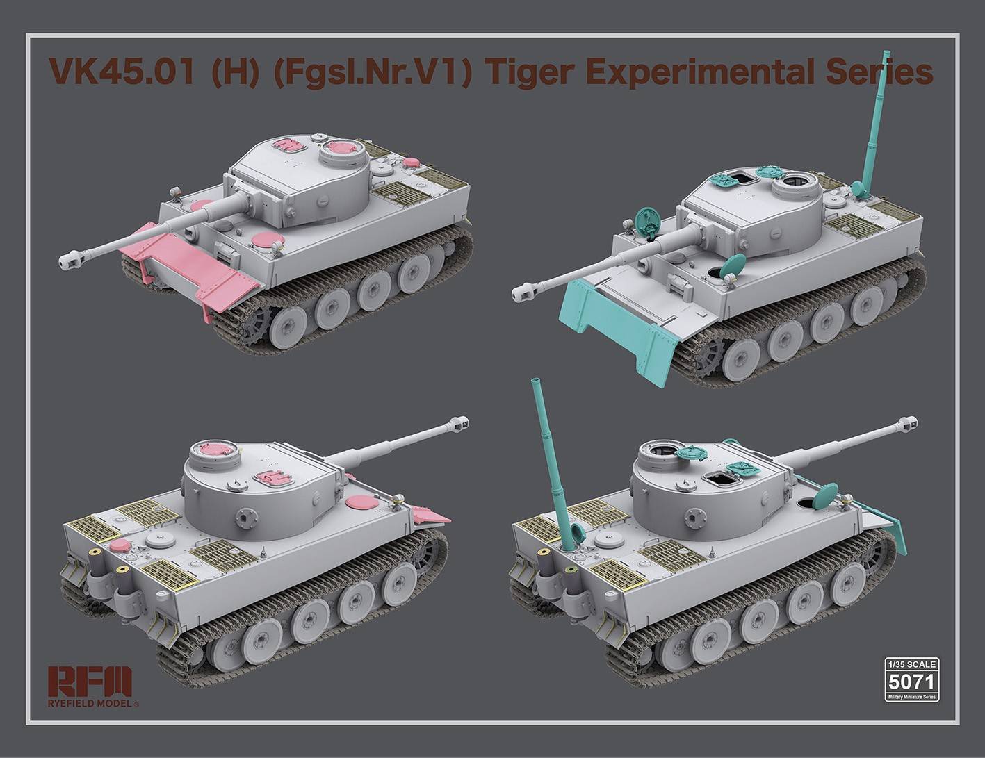 VK45.01(H) (Fgsl.Nr.V1) Tiger Experimental Series – Image 5