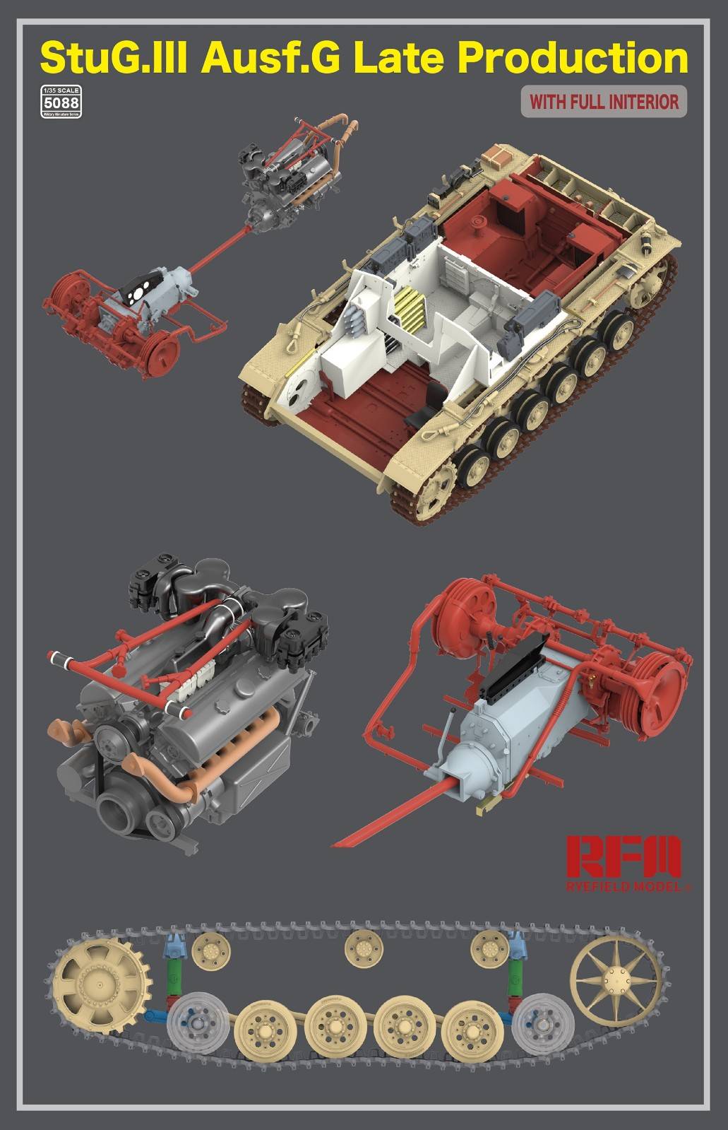 StuG.III Ausf.G Late Production with full interior – Image 3