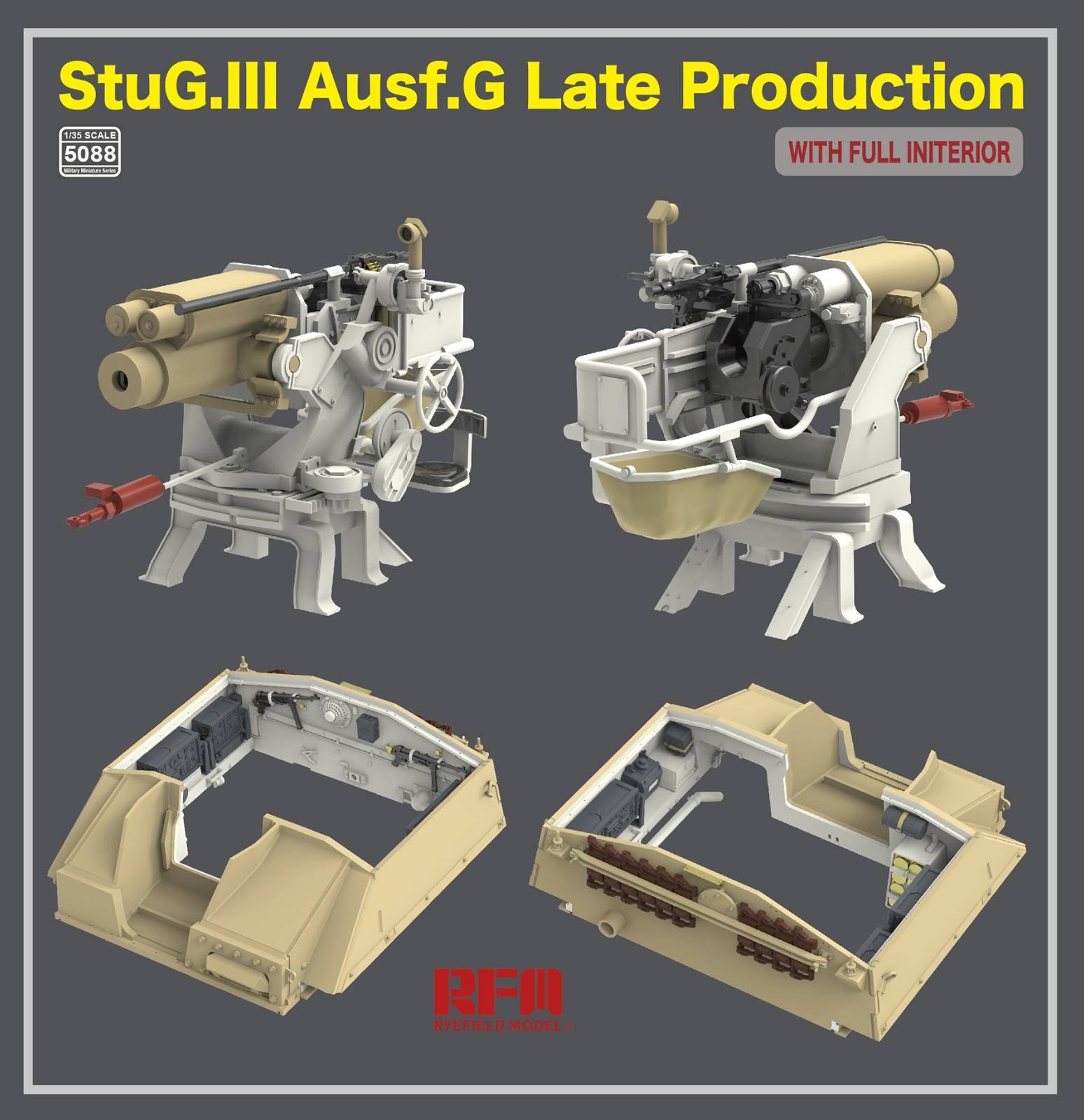 StuG.III Ausf.G Late Production with full interior – Image 4