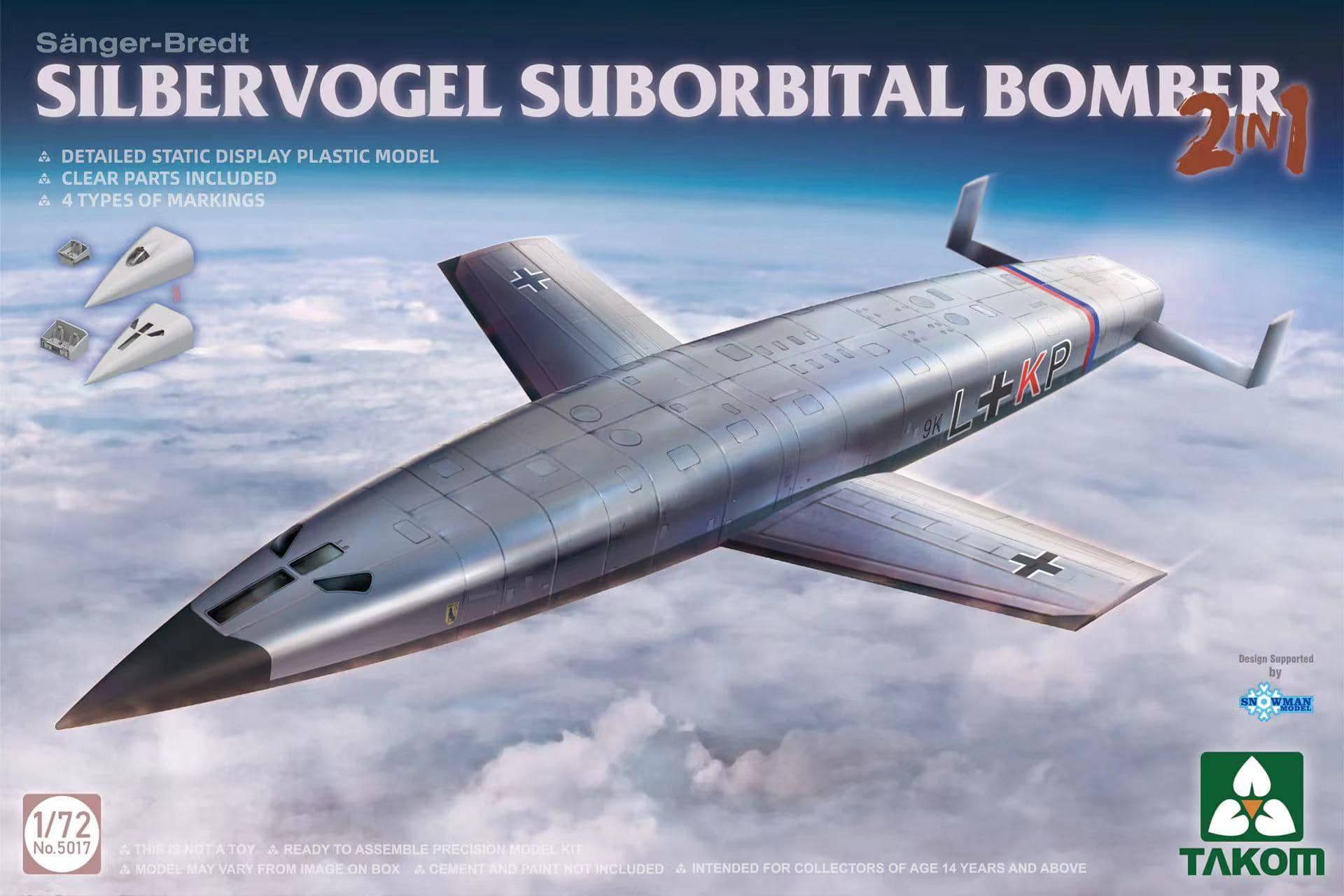 Sänger-Bredt Silbervogel Suborbital Bomber
