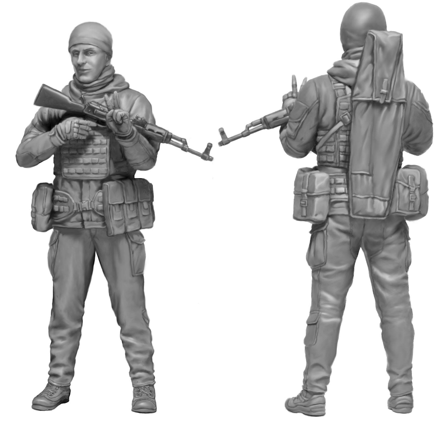 Russian-Ukrainian War series kit №1. Defence of Kyiv March 2022. Trophy – Image 4