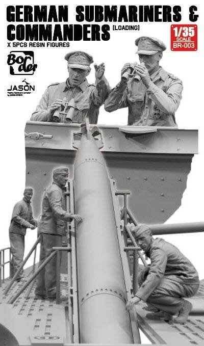 German Submarines & Commanders Loading (5 Pcs.)