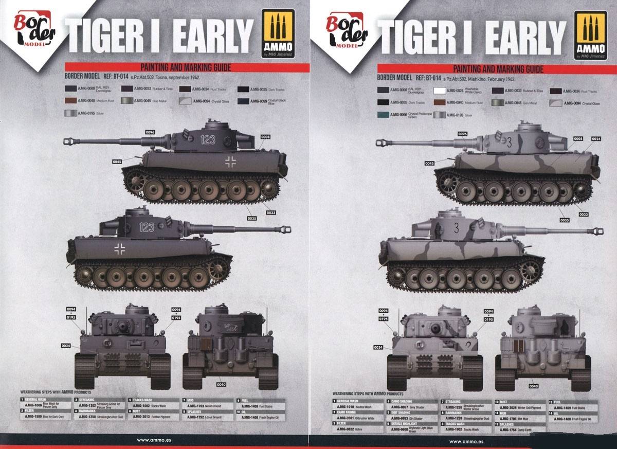 Tiger I Initial Production s.Pz.Abt.502 Leningrad Region 1942/43 Winter – Image 14