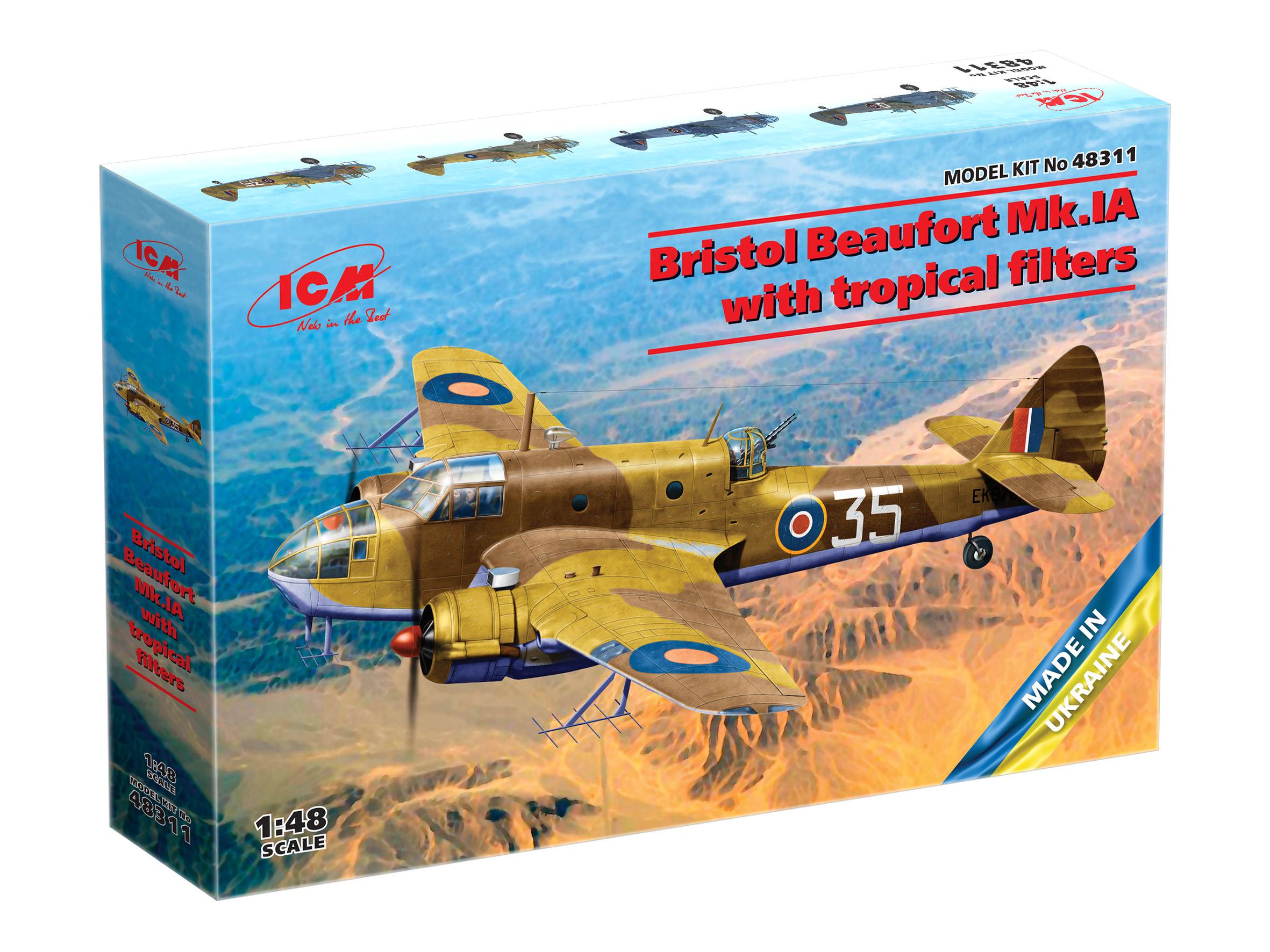 Bristol Beaufort Mk.IA with tropical filter – Image 16