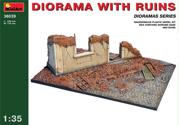 DIORAMA WITH RUINS