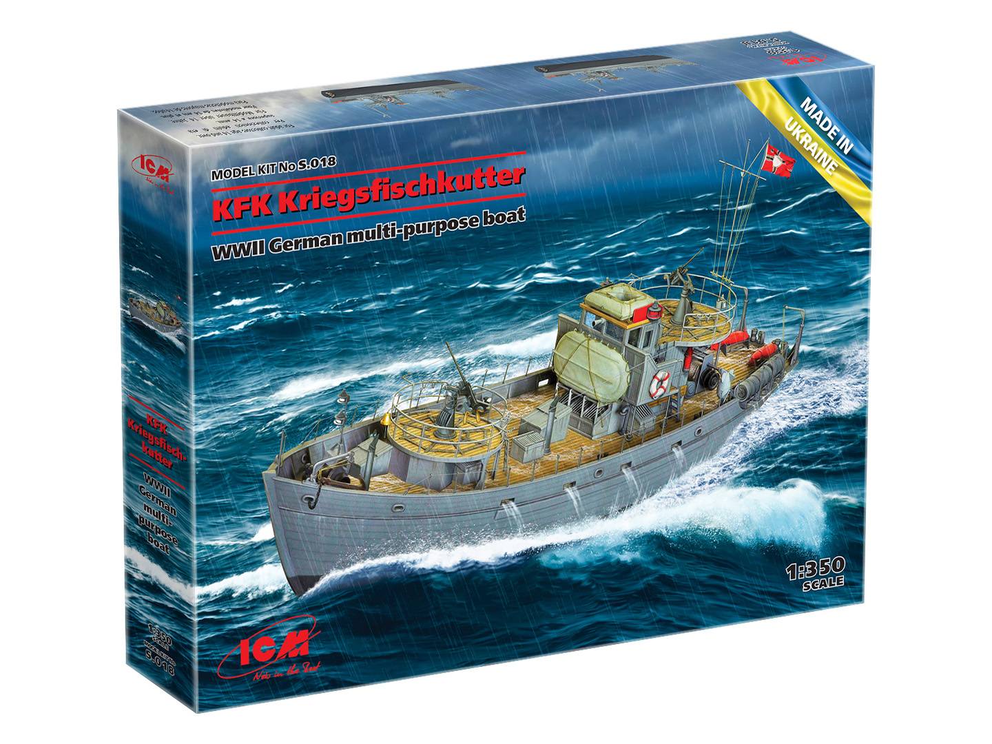 KFK Kriegsfischkutter WWII German multi-purpose boat – Image 6