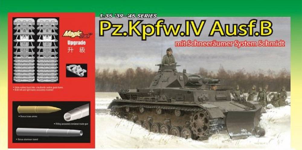 Pz.Kpfw.IV Ausf.B mit Schneeräumer System Schmidt