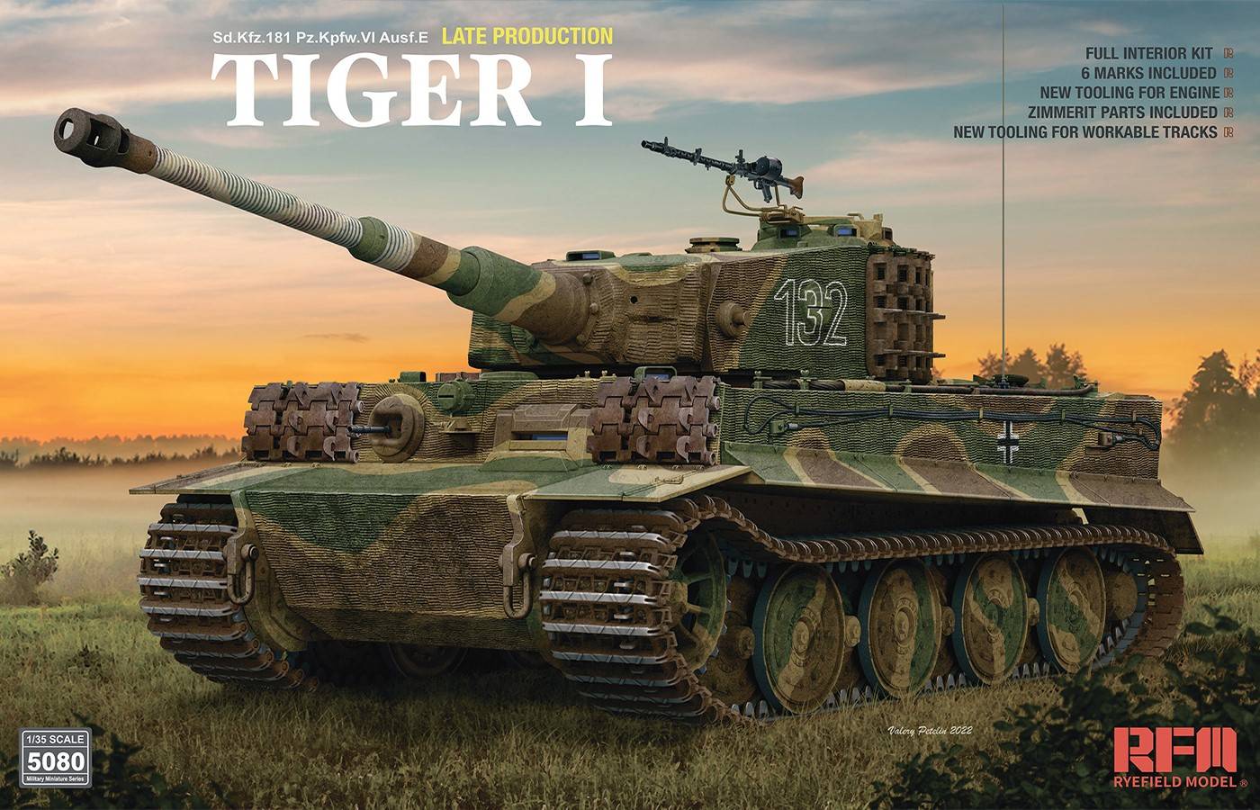 Sd.Kfz.181 Pz.Kpfw.VI Ausf.E Tiger I Late Production