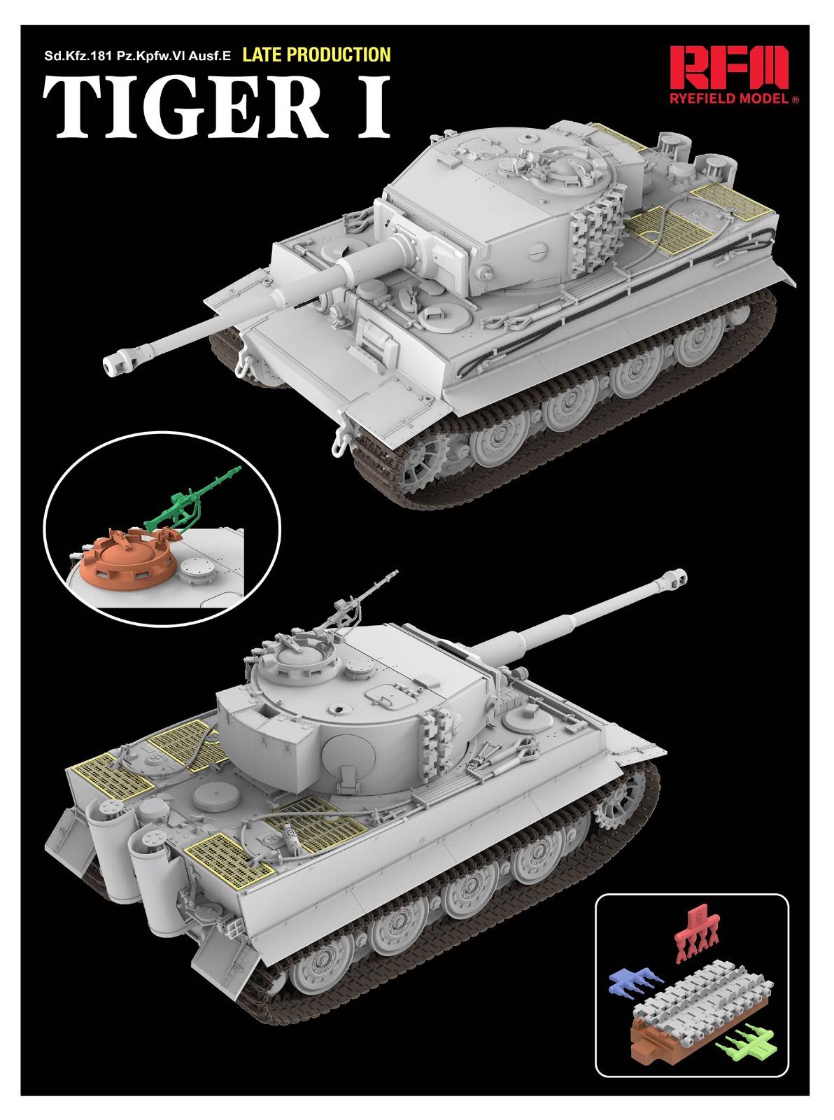 Sd.Kfz.181 Pz.Kpfw.VI Ausf.E Tiger I Late Production – Image 4