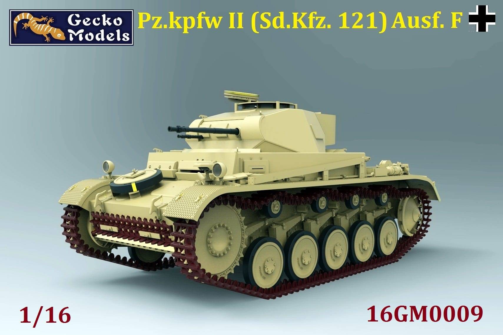 Pz.kpfw II (Sd.Kfz. 121) Ausf. F (North Africa & Italian Front) – Image 2
