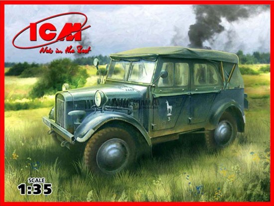 le.gl.Einheits-Pkw (Kfz.1) - WWII German Personnel Car