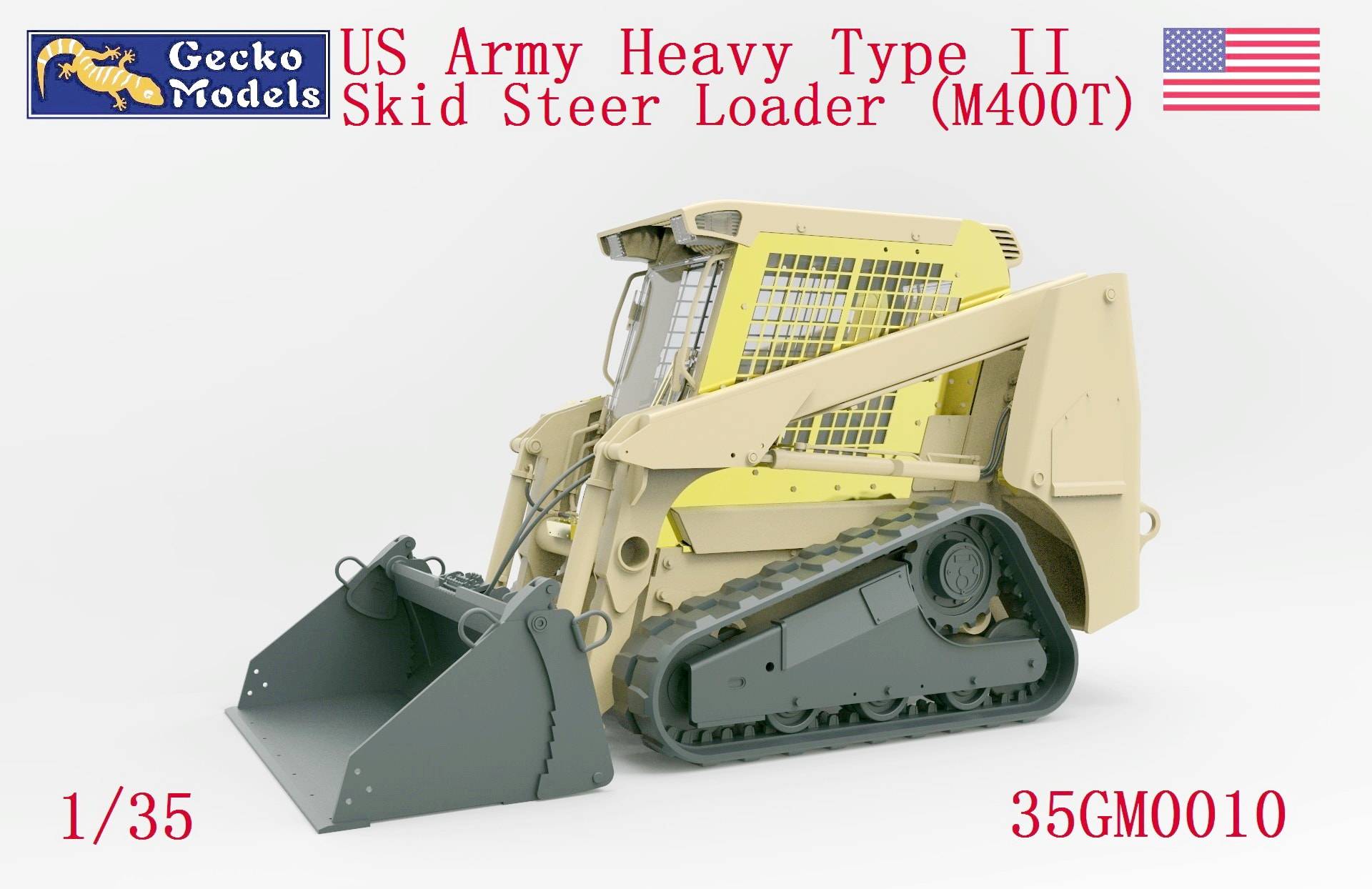 US Army Heavy Type II Skid Steer Loader (M400T) – Image 2