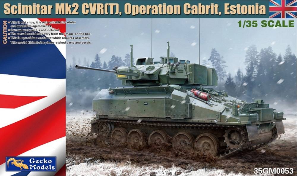 Scimitar MK2 CVR(T) Operation Cabrit, Estonia