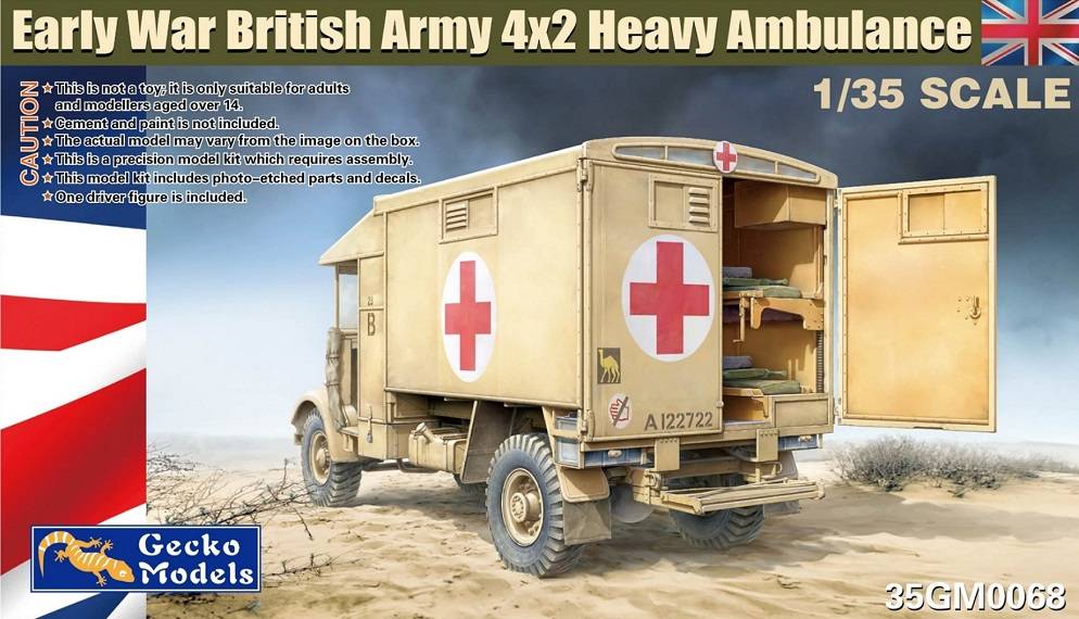 Early War Austin K2Y Heavy Ambulance