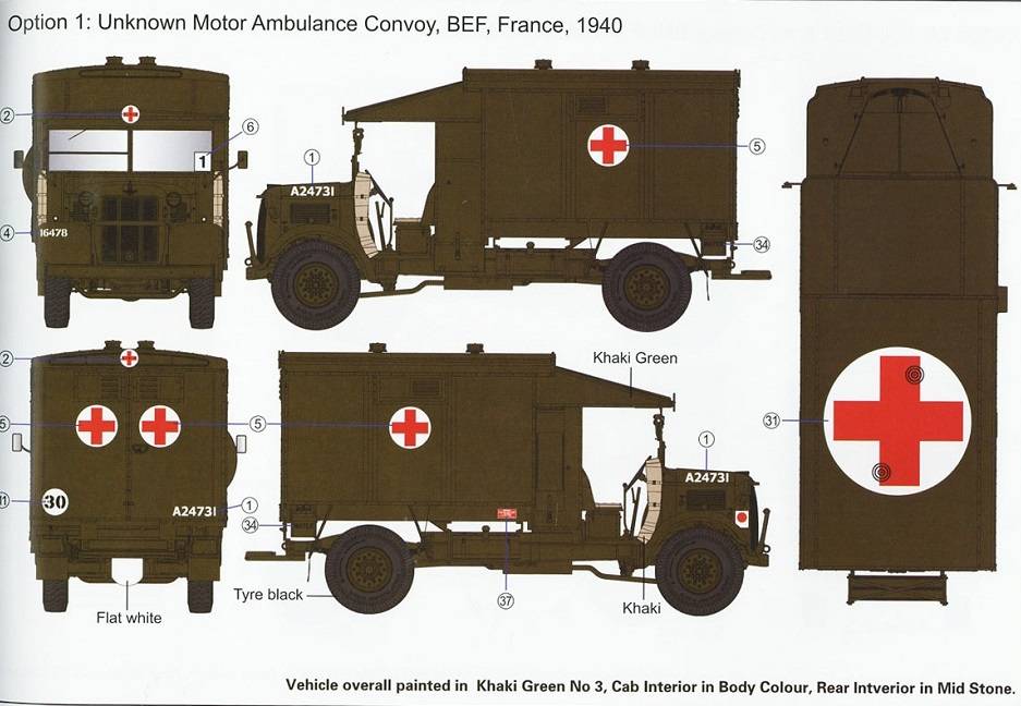 Early War Austin K2Y Heavy Ambulance – Image 3