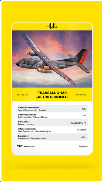 STARTER KIT TRANSALL C-160 RETRO BRUMMEL – Image 5
