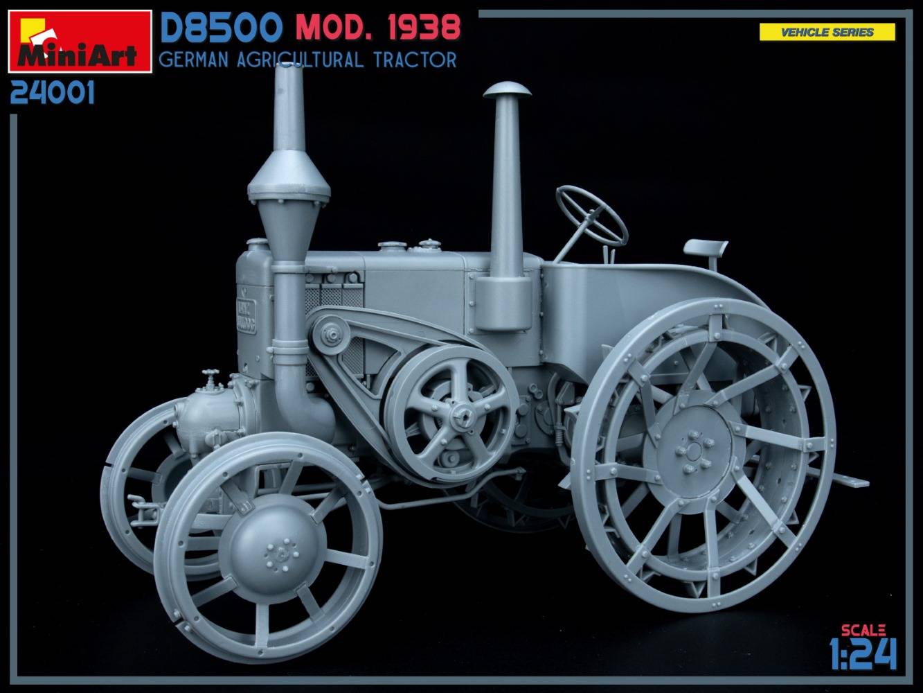 GERMAN AGRICULTURAL TRACTOR D8500 MOD. 1938 – Image 9