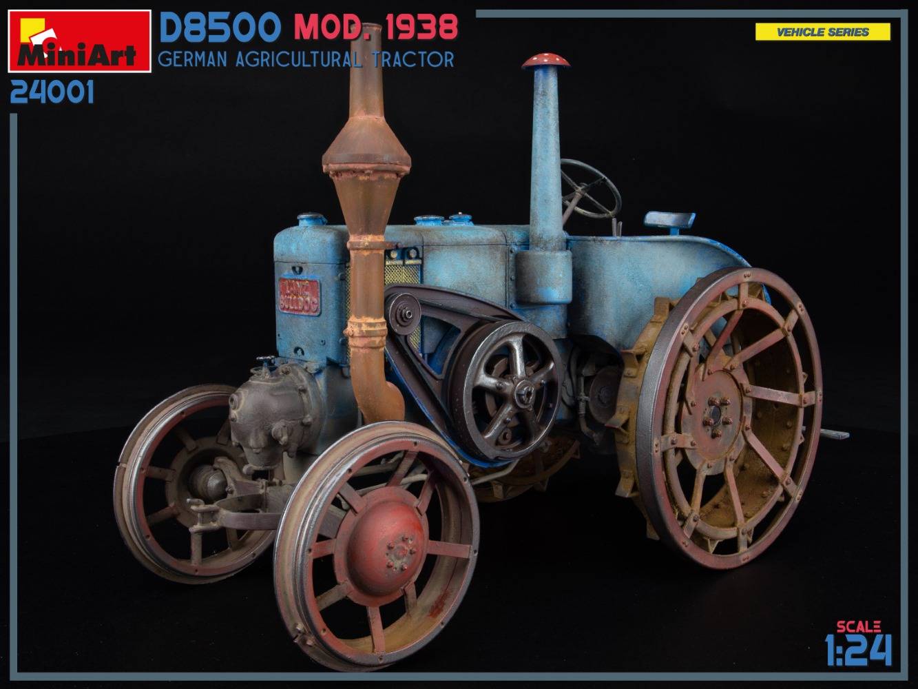 GERMAN AGRICULTURAL TRACTOR D8500 MOD. 1938 – Image 12
