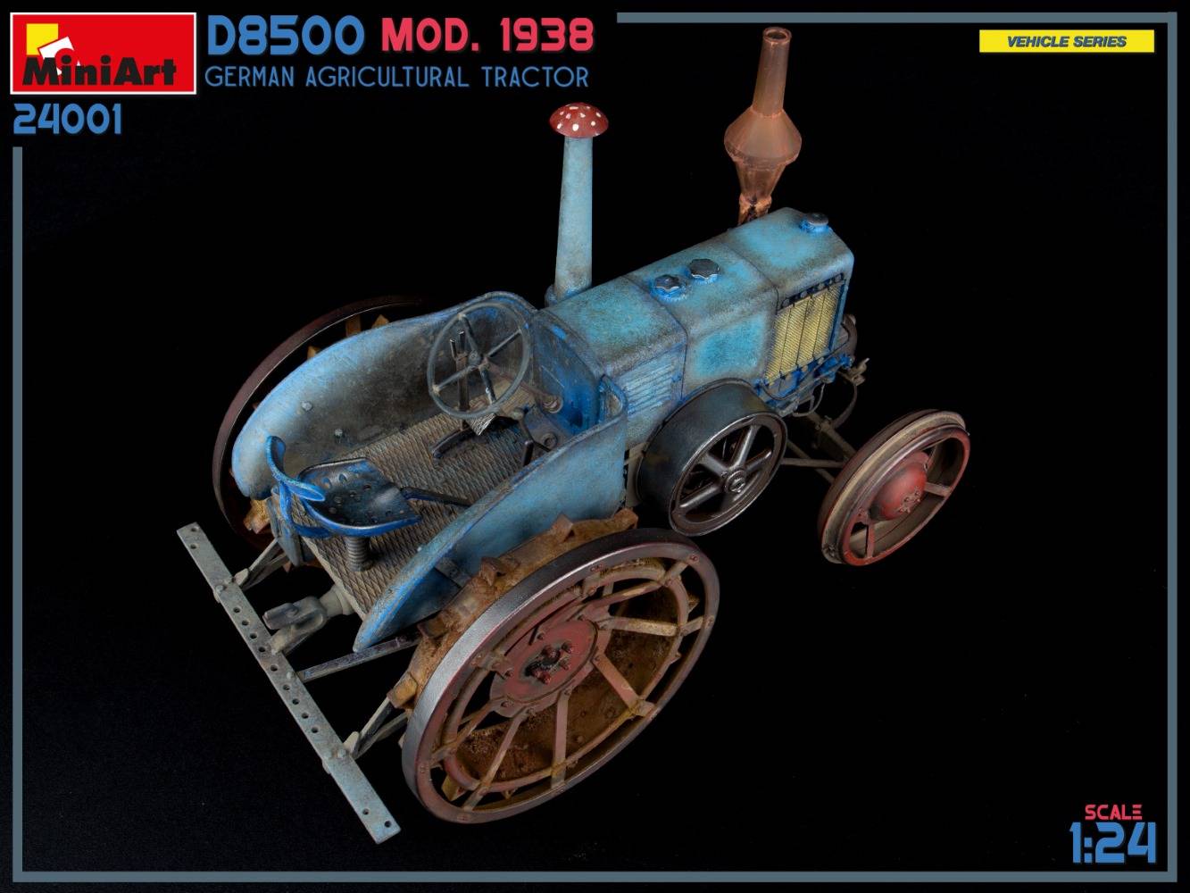 GERMAN AGRICULTURAL TRACTOR D8500 MOD. 1938 – Image 13