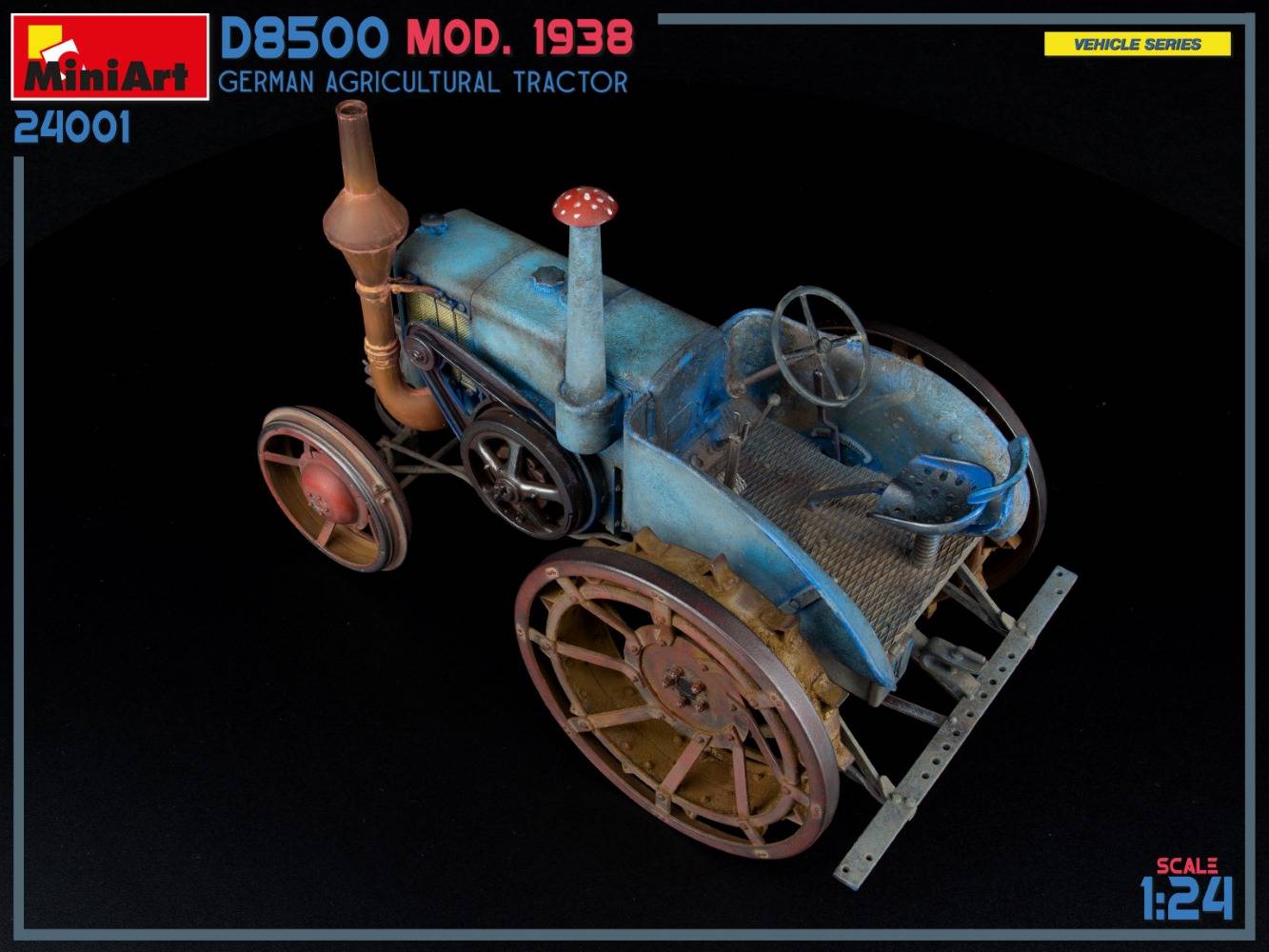 GERMAN AGRICULTURAL TRACTOR D8500 MOD. 1938 – Image 14