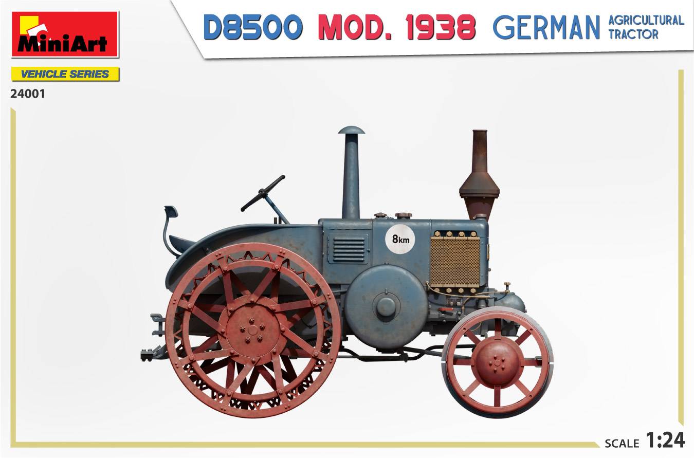 GERMAN AGRICULTURAL TRACTOR D8500 MOD. 1938 – Image 16