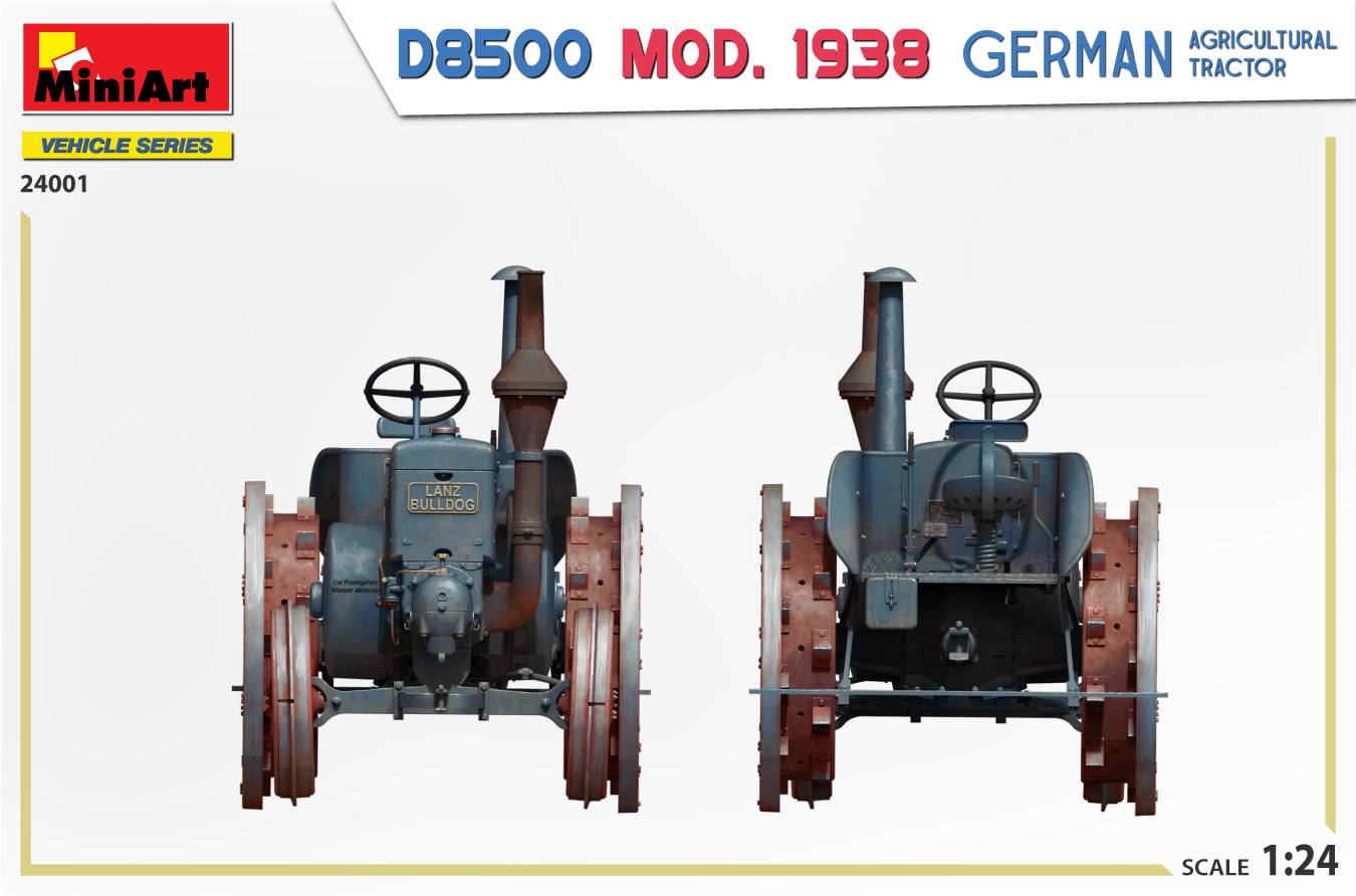 GERMAN AGRICULTURAL TRACTOR D8500 MOD. 1938 – Image 17