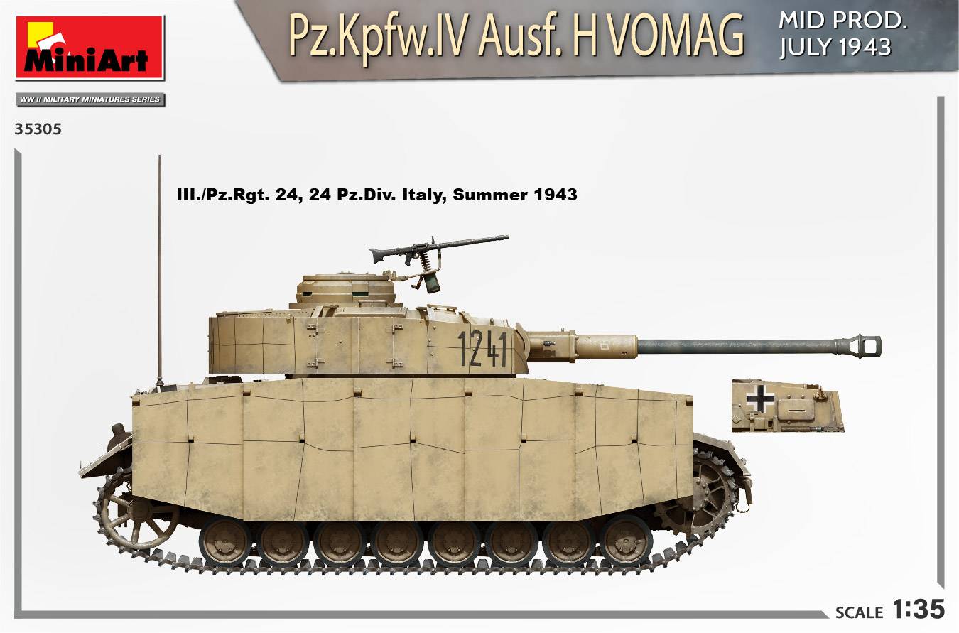 Pz.Kpfw.IV Ausf. H Vomag. MID PROD. JULY 1943. INTERIOR KIT – Image 4