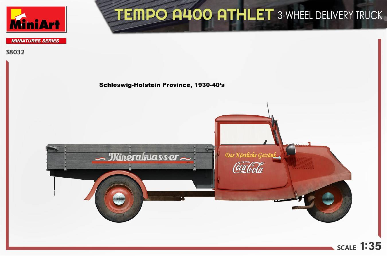 TEMPO A400 ATHLET 3-WHEEL DELIVERY TRUCK – Image 13