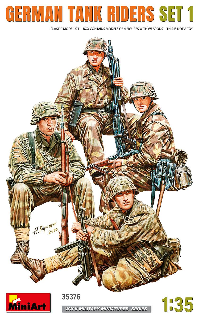GERMAN TANK RIDERS SET 1