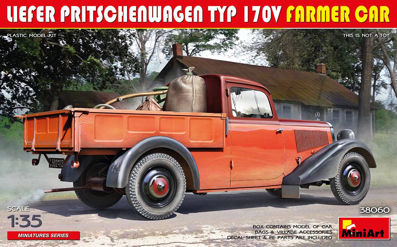 VOITURE AGRICOLE LIEFER PRITSCHENWAGEN TYP 170V