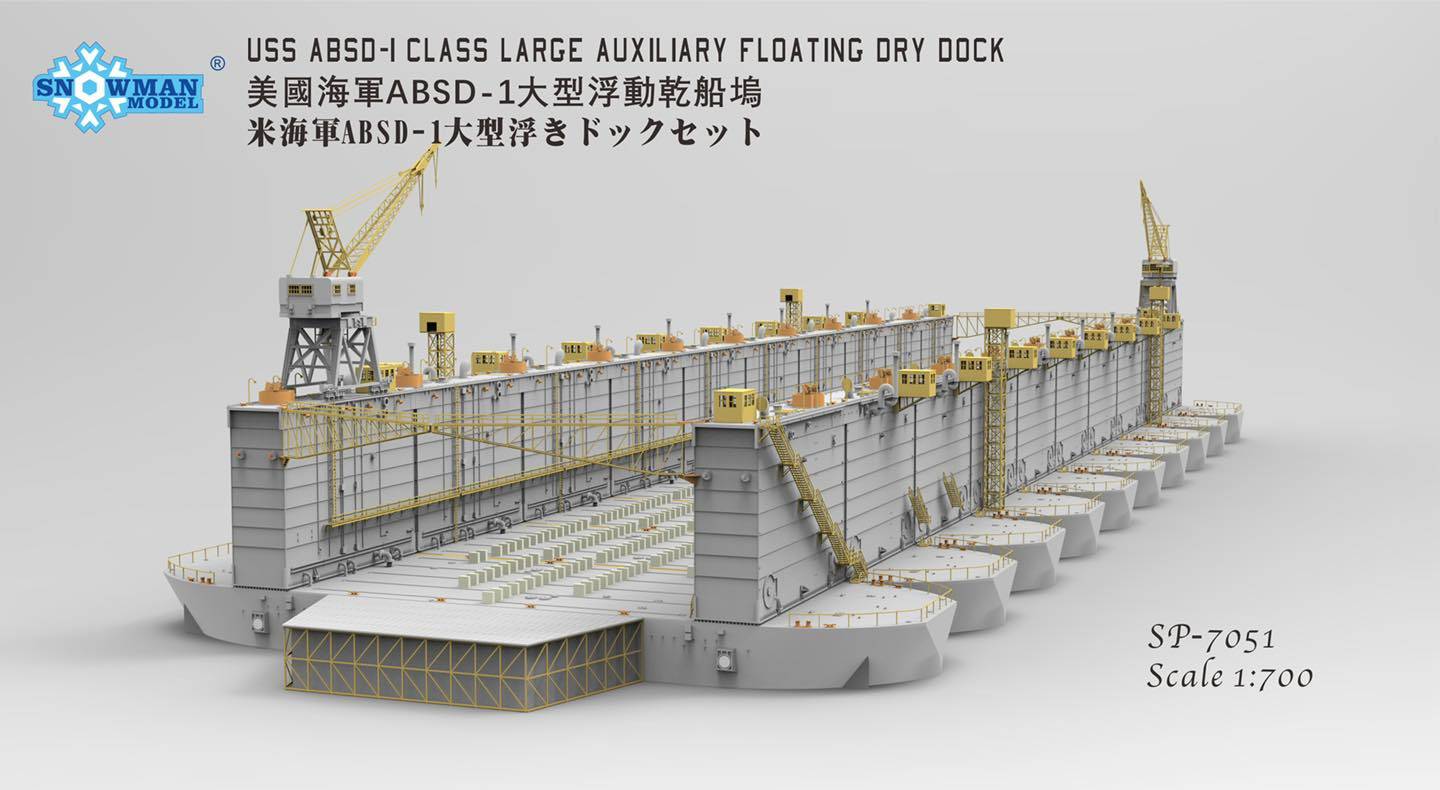USS ABSD-1 Large Auxiliary Floating Drydock – Image 3