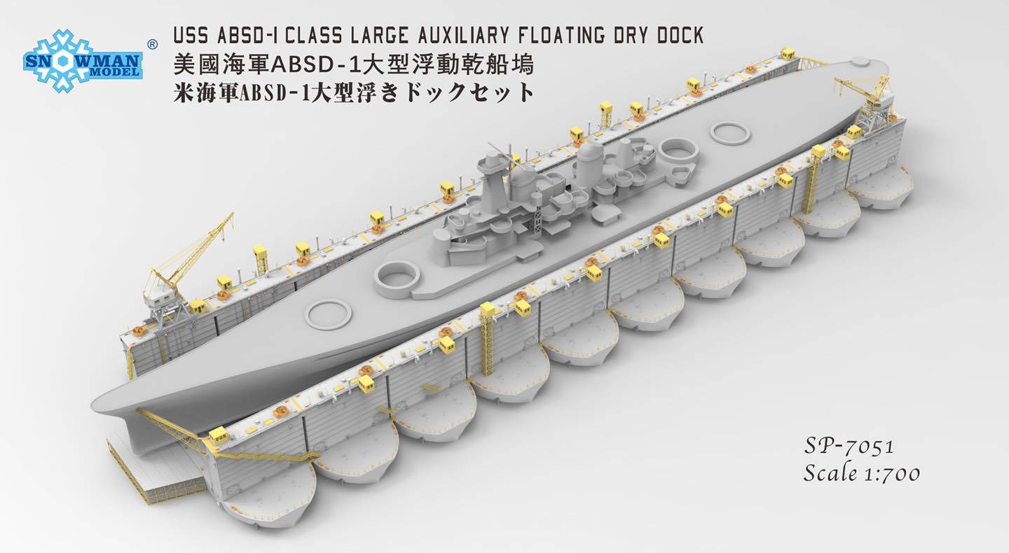 USS ABSD-1 Large Auxiliary Floating Drydock – Image 8